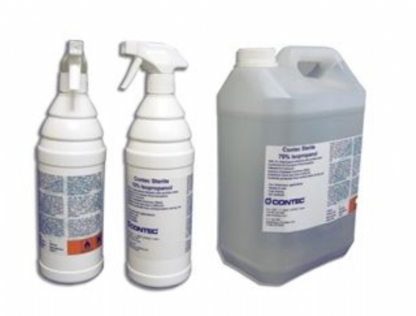 Contec introduces Sterile 70% Isopropanol for Europe