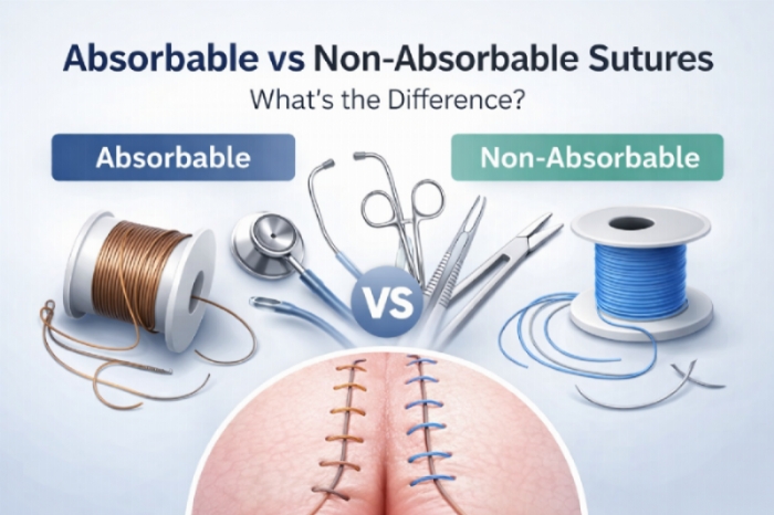 Absorbable vs Non-Absorbable Sutures – Clinical Differences & Selection Guide