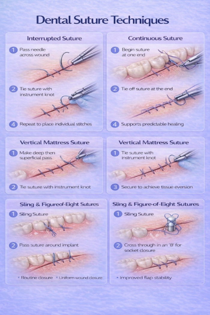Dental Suture Techniques Explained | Oral Surgery Guide