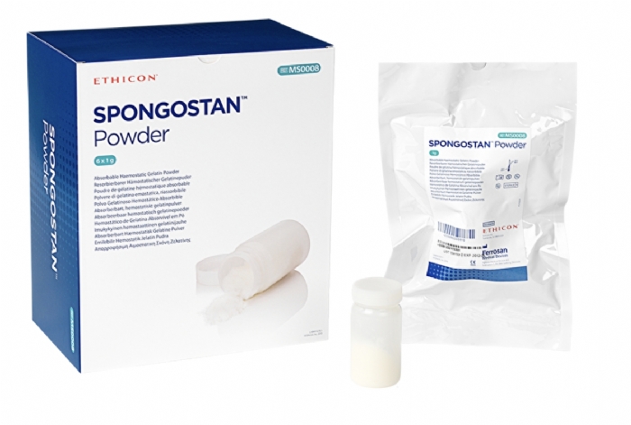 Ethicon SPONGOSTAN™ STANDARD Absorbable Gelatin Hemostatic Sponge – MS0002