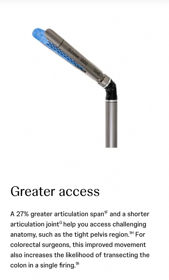 Ethicon ECHELON FLEX™ 45mm Articulating Endoscopic Linear Cutter – EC45A (Box of 3)