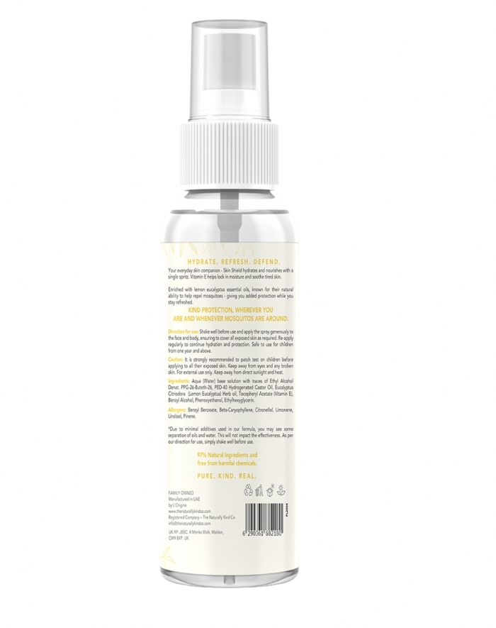 Skin Shield Lemon Eucalyptus Hydrating Insect Repellent Spray 250ml