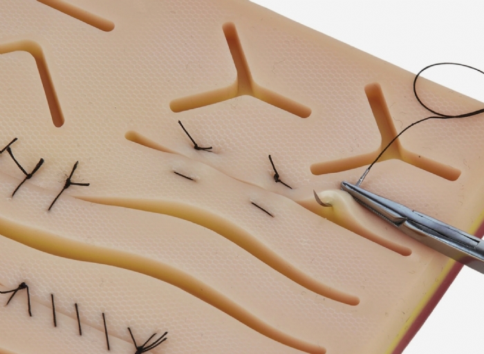 3-Layer Silicone Suture Training Pad for Suturing Practice