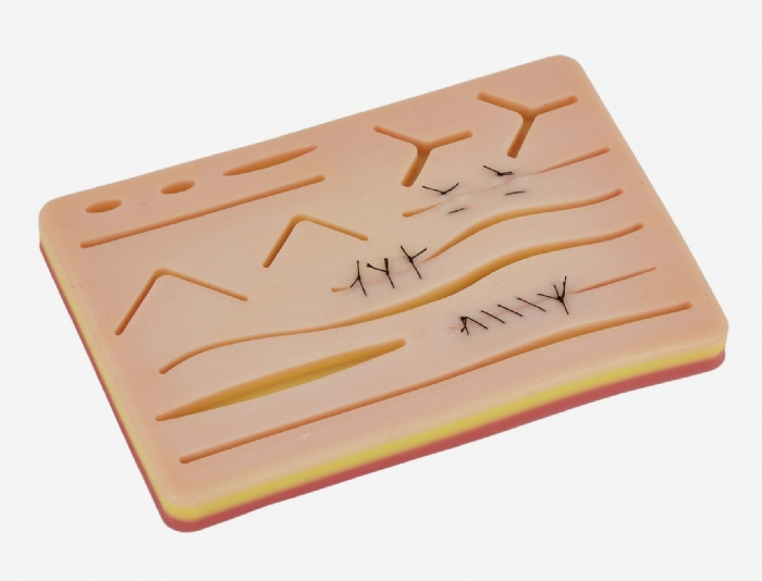 3-Layer Silicone Suture Training Pad for Suturing Practice