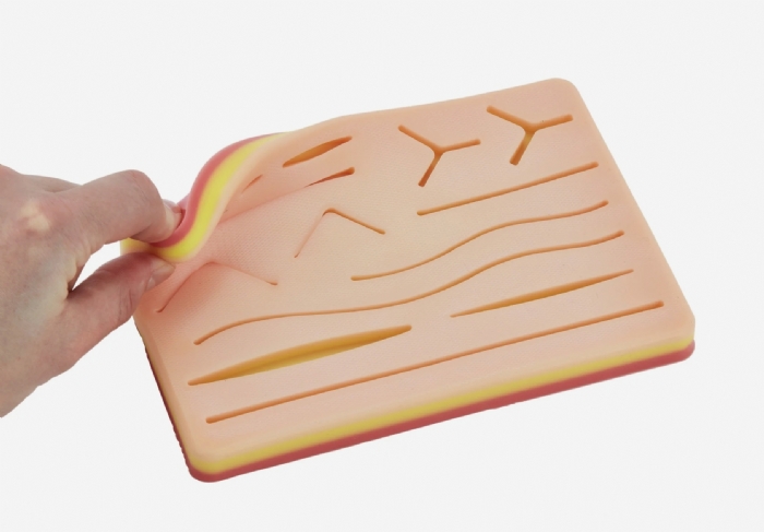 3-Layer Silicone Suture Training Pad for Suturing Practice