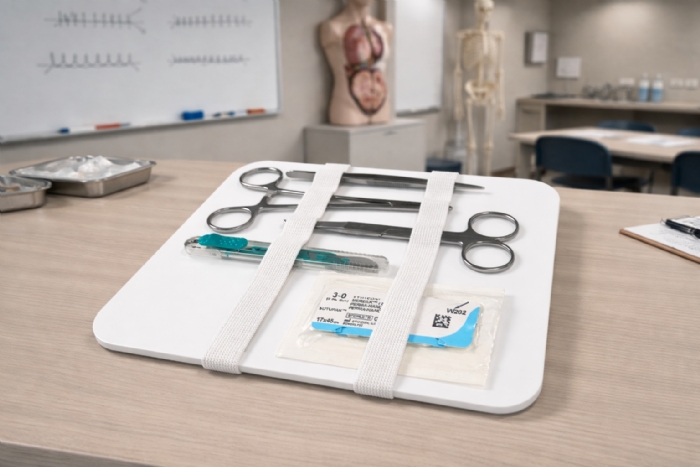 Suture & Knot Tying Practice Kit – Surgical Suturing Training Kit