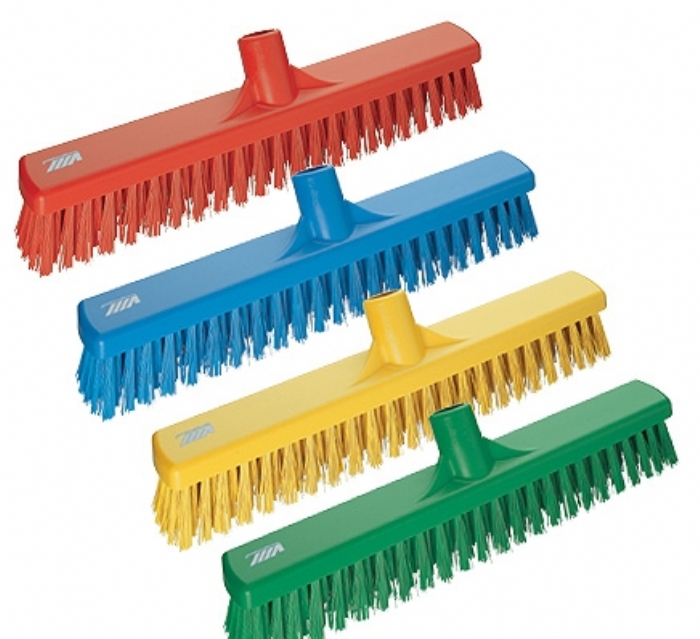 3174 Vikan Hygienic Soft/Stiff Bristle Broom Head