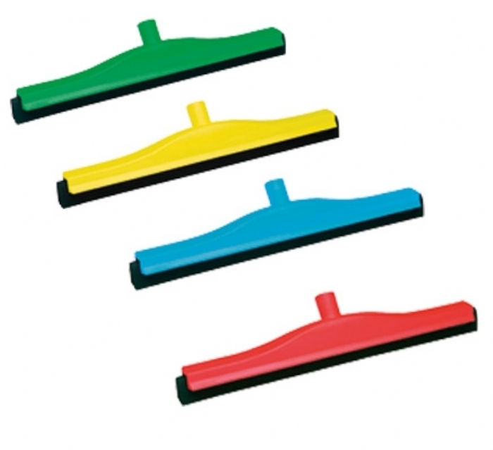 7753 Vikan Hygienic Double Rubber Floor Squeegee
