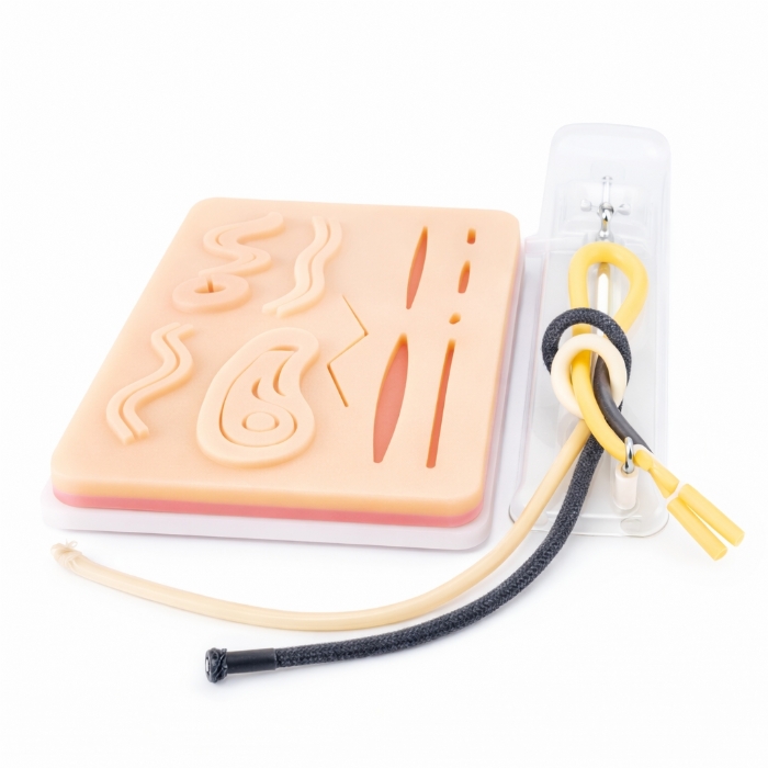 Medical Practice Pad & Surgical Knot-Tying Training Kit – Suturing Practice Simulator