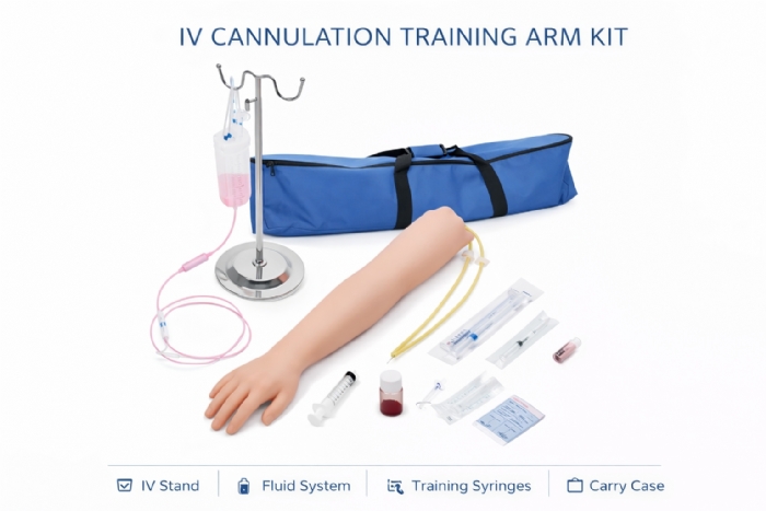 Medical Injection Training Arm – Venipuncture & IV Injection Practice Simulator
