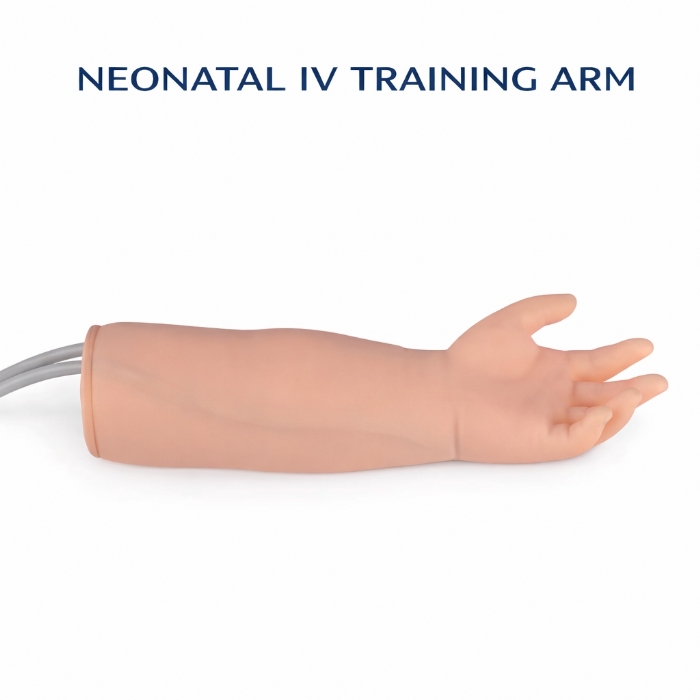 Newborn IV Injection Training Arm – Infant Venipuncture & Phlebotomy Practice Model