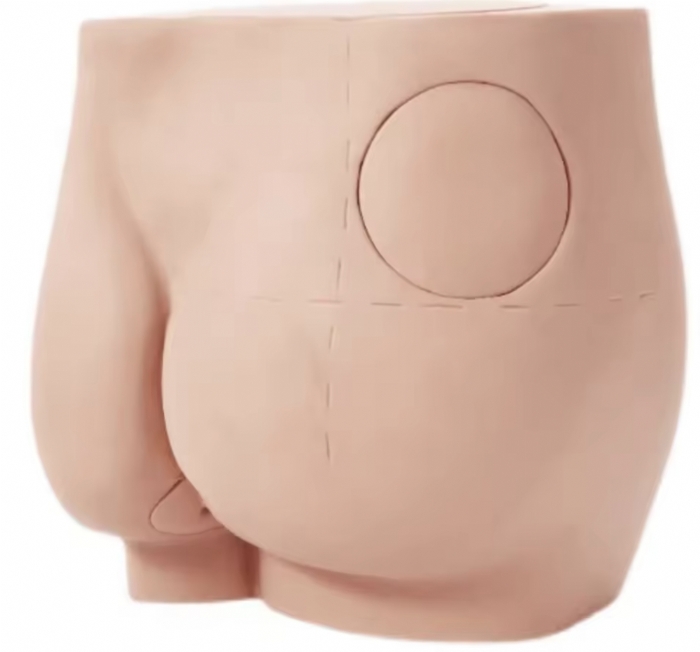 Buttock Intramuscular Injection Training Model – Gluteal IM Injection Practice Simulator