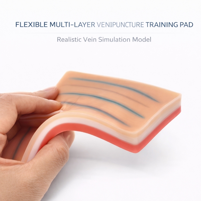 Venipuncture IV Injection Training Pad – Phlebotomy & IV Cannulation Practice Model