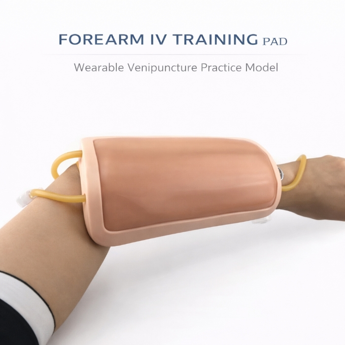 Wearable Forearm IV Injection Practice Kit – Venipuncture & Phlebotomy Training Sleeve