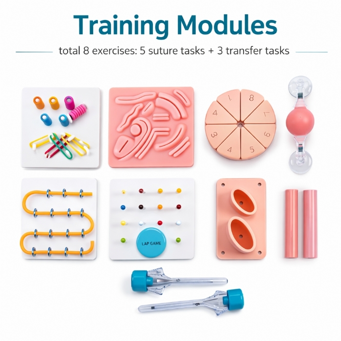 1080P HD Laparoscopic Simulator Training Box – Surgical Skills Training System