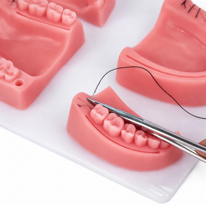 Dental Surgical Suture Training Kit – Oral Suturing Practice Model with Instruments