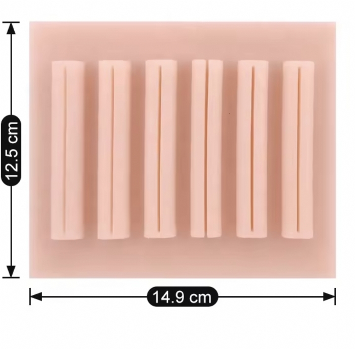 Soft Tissue Suturing Training Model – Silicone Surgical Suture Practice Simulator