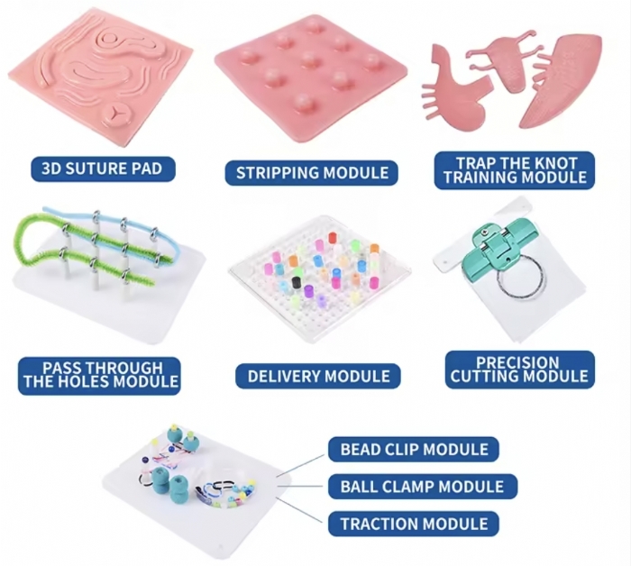 Advanced Laparoscopic Trainer Box – Abdominal Minimally Invasive Surgery Training Simulator