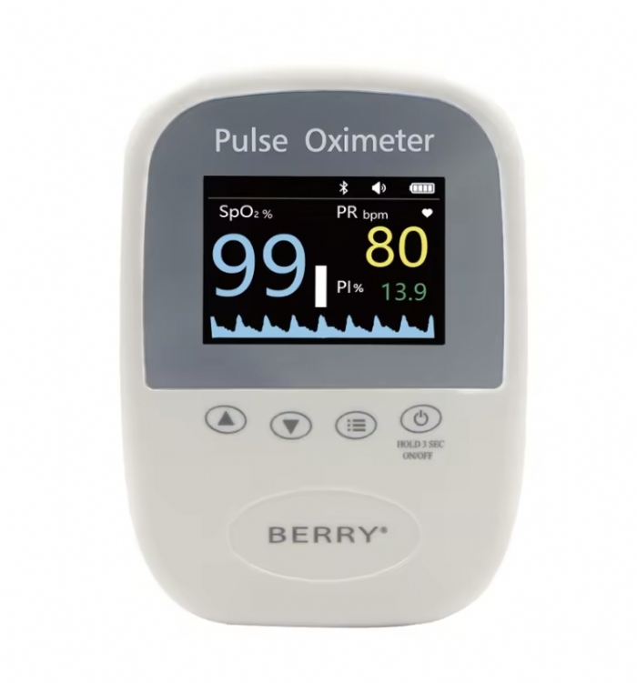 BM1000A-I Veterinary Pulse Oximeter – SpO2, PR & PI Monitor – Handheld Animal Oxygen Monitor – Bluetooth App Enabled – Veterinary Instrument