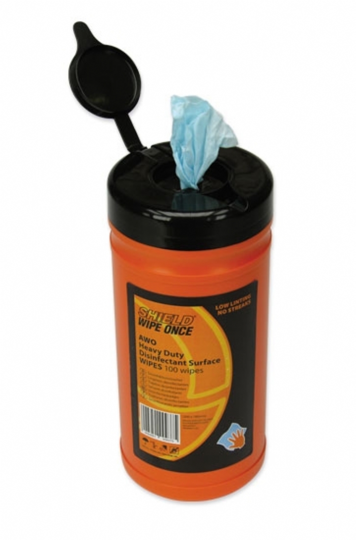 AWO Wipe Once Heavy Duty Surface Disinfectant