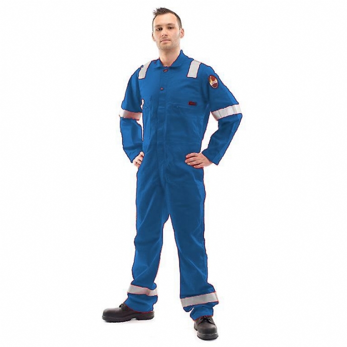 Roots Flamebuster Classic Nordic Coverall Tall - Royal Blue