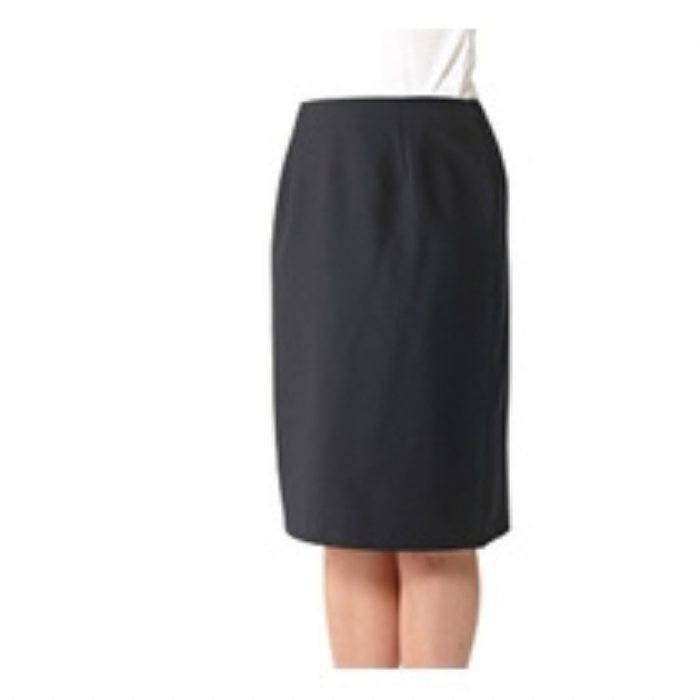 Ladies Astoria Polywool Suit Skirt - Black