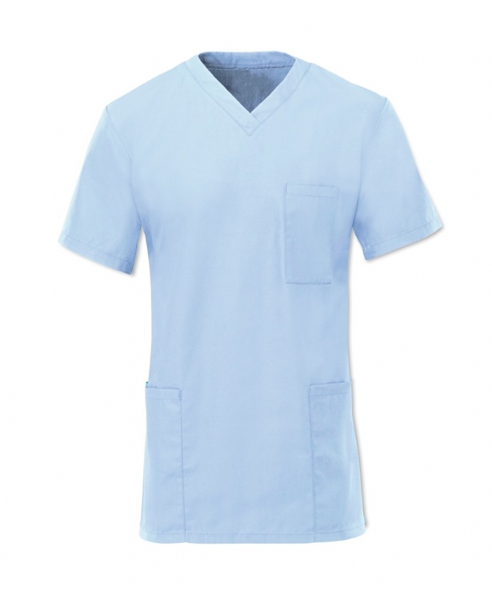 Scrub Tunic Pale Blue