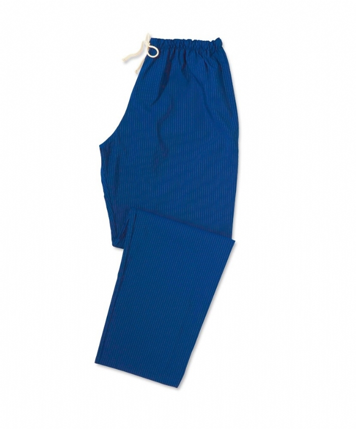 Anti-microbial Scrub Trousers Royal Blue/Silver