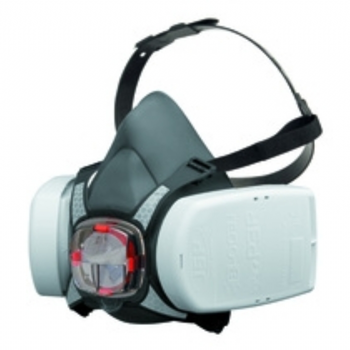 JSP Force 8 Half Mask Respirator with A2P3 Organic Gas Vapours & Construction Dust Replacement Filters