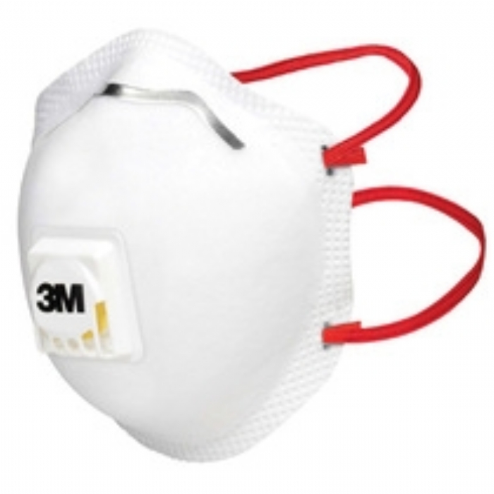 3M 8833 FFP3 Cup-Shaped Valved Dust/Mist/Metal Fume Respirator