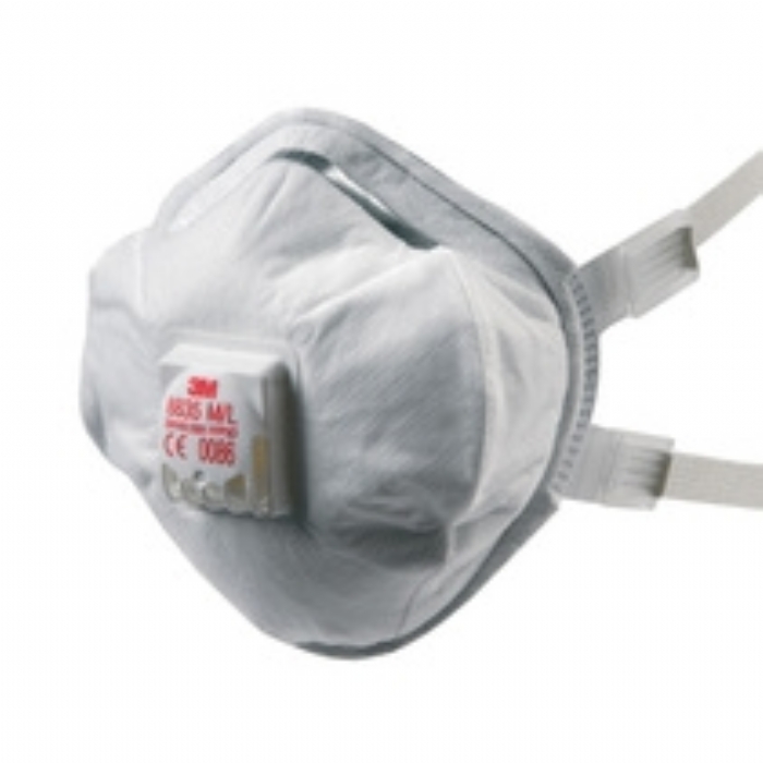 3M 8835 FFP3 Valved Soft Seal Dust/Mist/Metal Fume Respirator