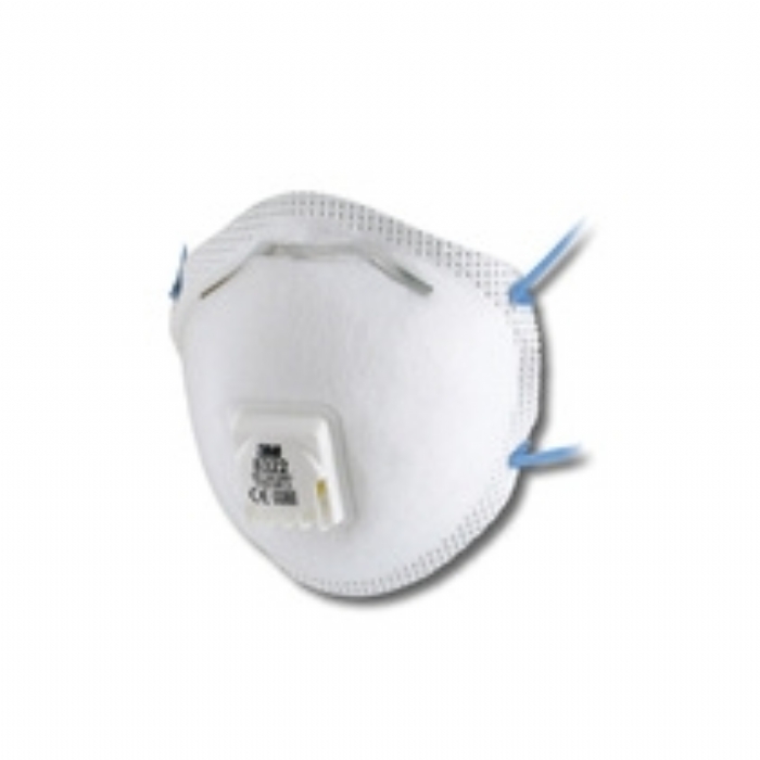 3M 8322 FFP2 Cup-Shaped Valved Dust/Mist Respirator