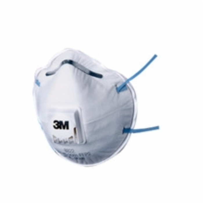 3M 8822 FFP2 Cup-Shaped Valved Dust/Mist Respirator