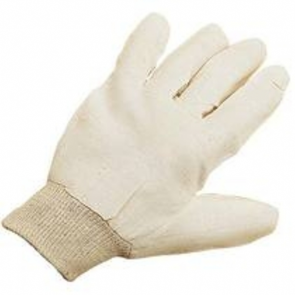 Keep Clean Standard Quality Cotton Drill Glove Aston Pharma