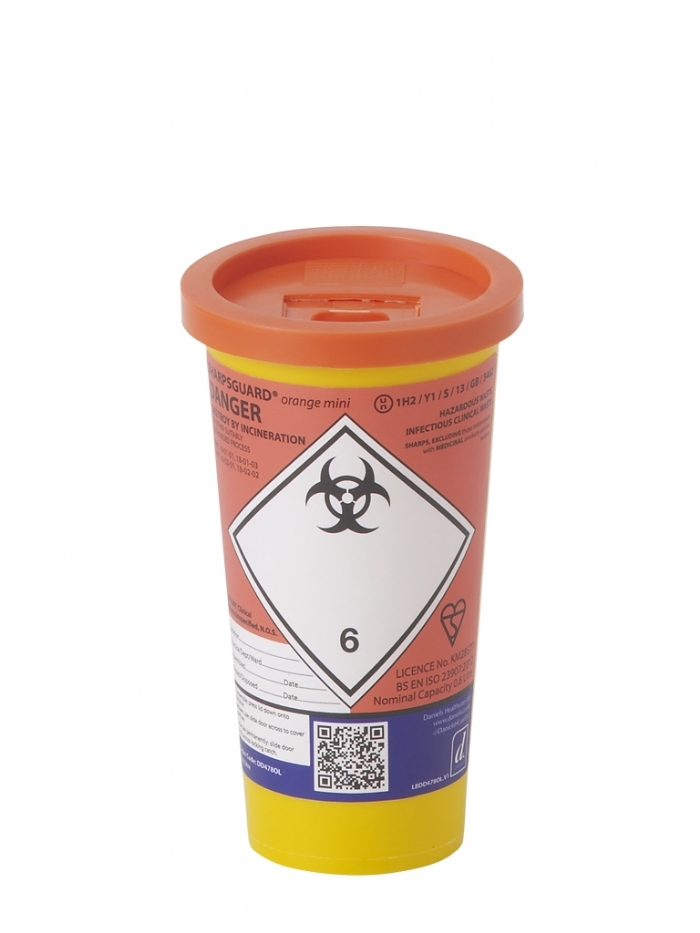 SHARPSGUARD orange 0.6 mini