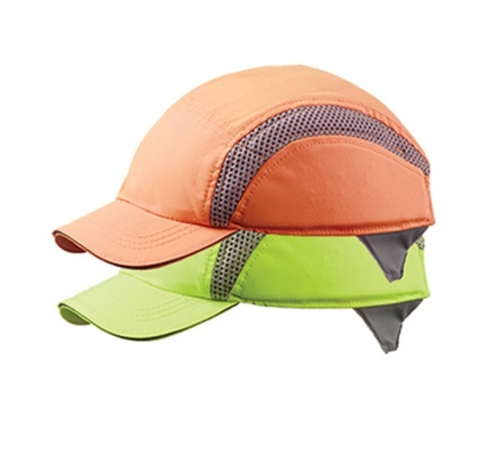 Centurion Standard Peak Hi Visibility Airpro Baseball Safety Bump Cap