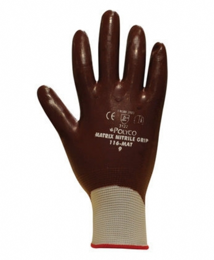 Matrix Nitrile Grip Gloves