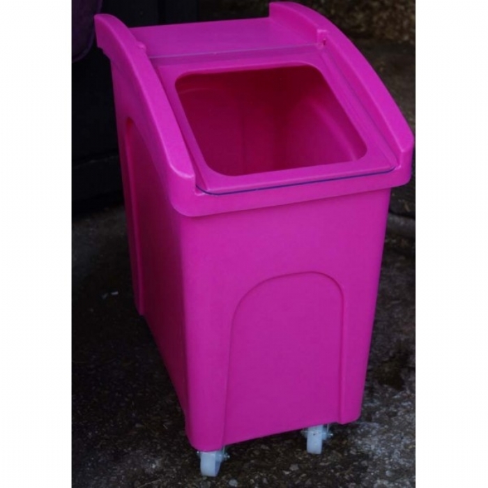 Wheeled Animal Feed and Bedding Bin