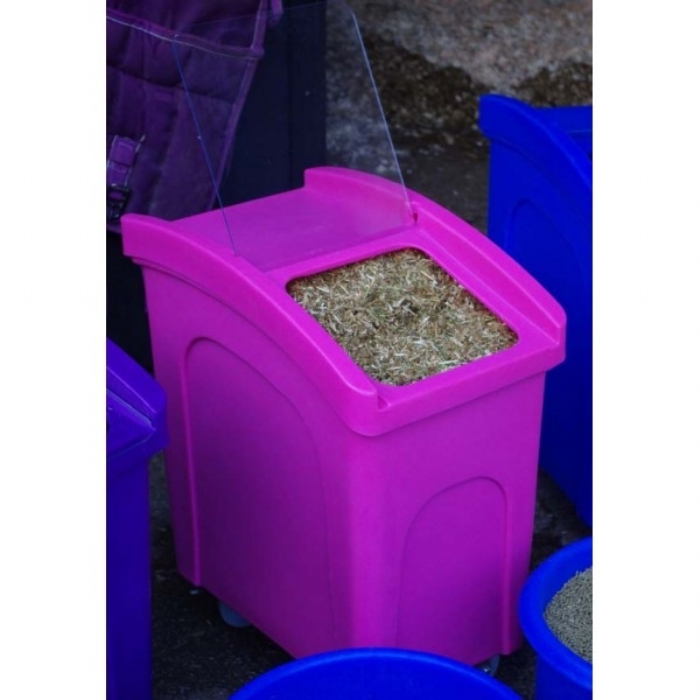 Wheeled Animal Feed and Bedding Bin