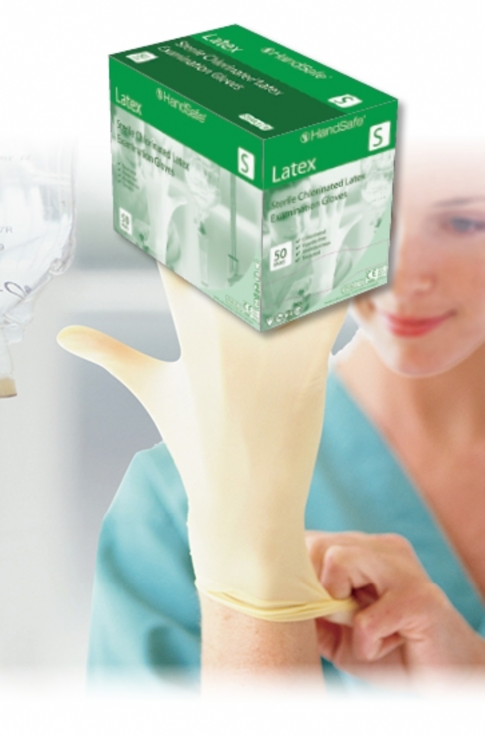 GS21 Sterile Latex Powder Free Chlorinated Gloves Aston Pharma