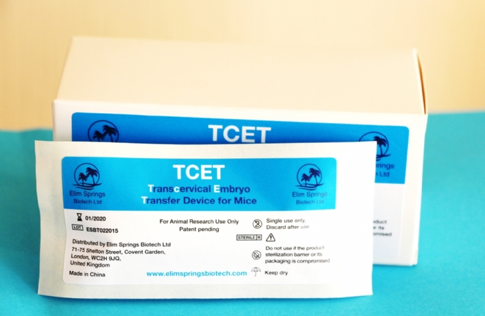 TRANSCERVICAL EMBRYO TRANSFER DEVICE FOR MICE