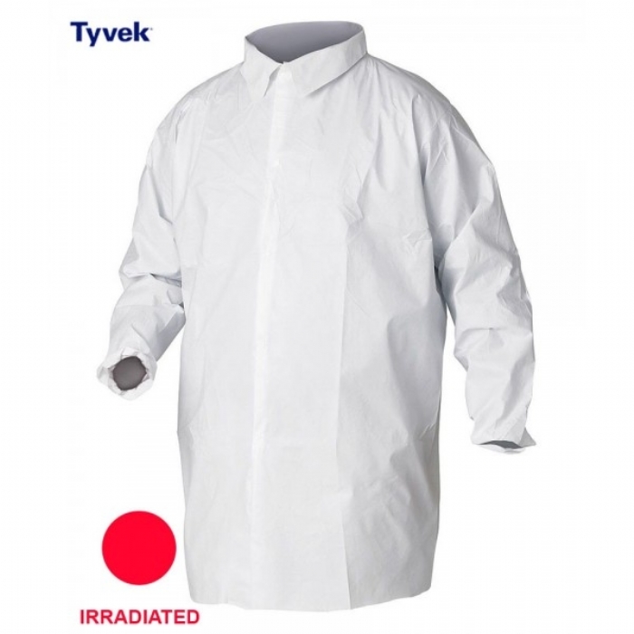 Style No. 6024 - Sterile Tyvek Stud Fasten Jacket 