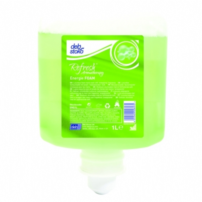 Deb Stoko Refresh Energie Foam Wash 1L
