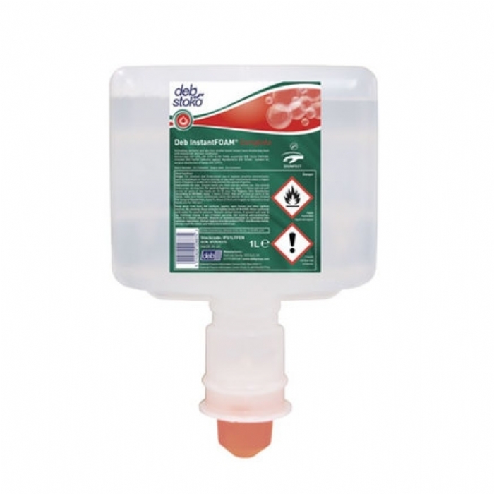 Deb Stoko InstantFoam Complete Touch Free Hand Sanitiser Cartridge 1L