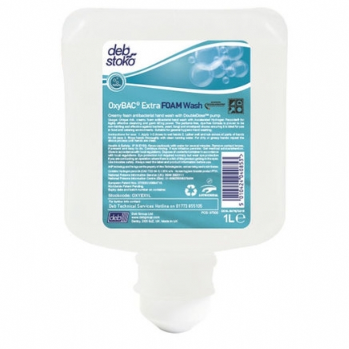 Deb Stoko OxyBac Extra Foam Wash 1L