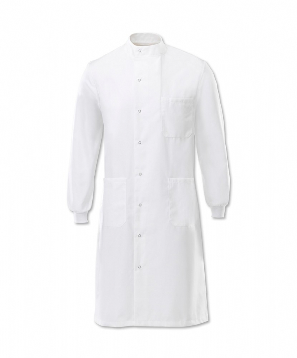Unisex High Neck Lab Coat Aston Pharma