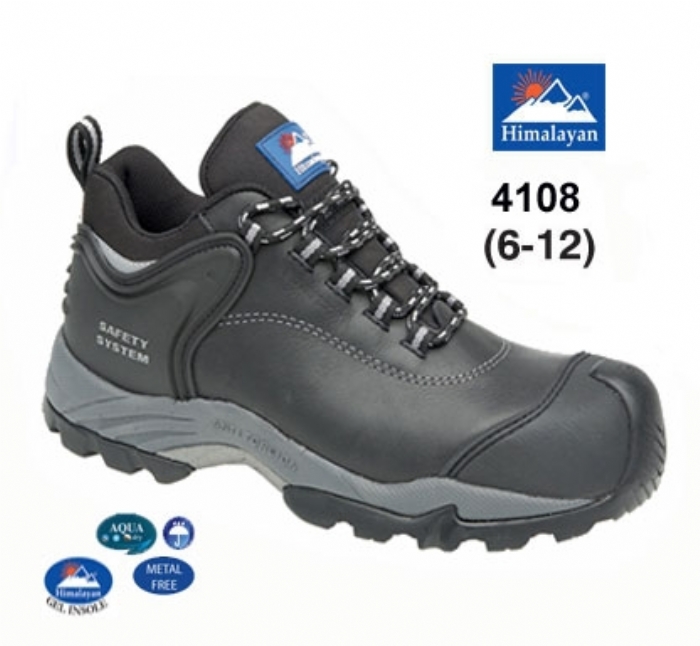 Himalayan 4108 Gravity2 Black Waterproof Safety Shoe