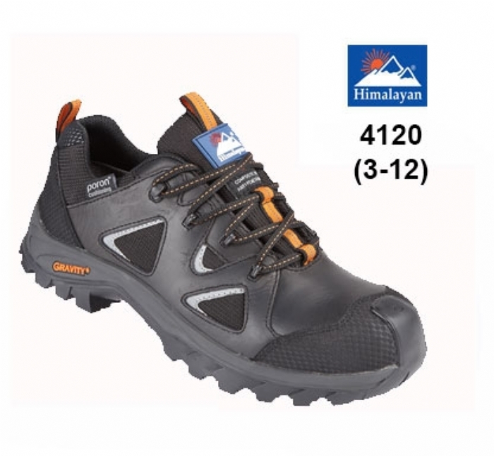 Himalayan 4120 Gravity TRX2 Waterproof Composite Black Safety Shoe