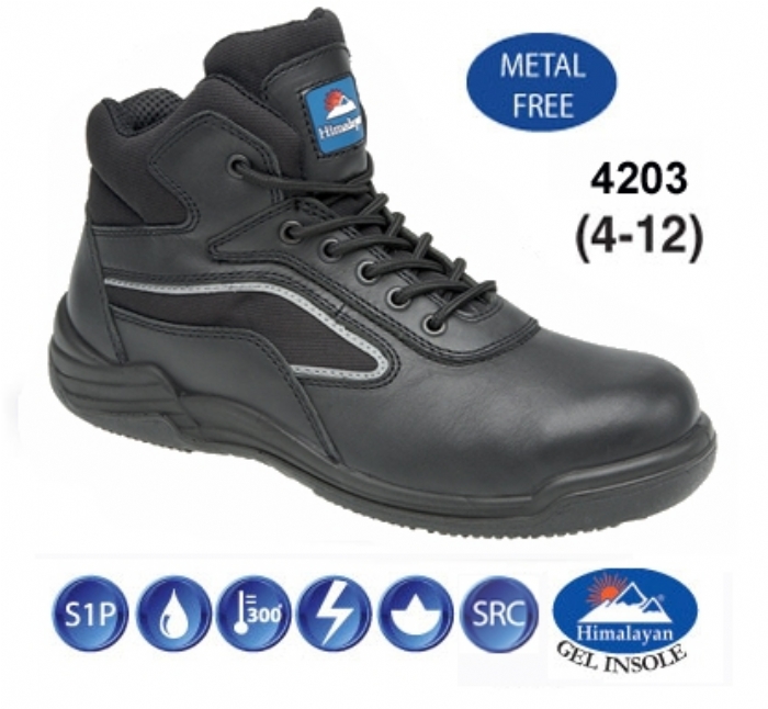 Himalayan 4203 Black HyGrip Composite Safety Trainer