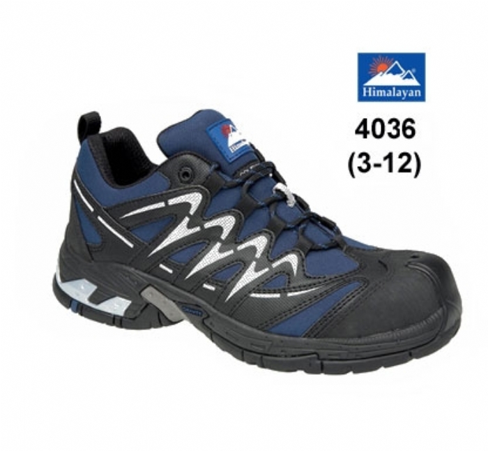 HIMALAYAN  Navy Gravity Sport Trainer with Metal Free Cap and Midsole 